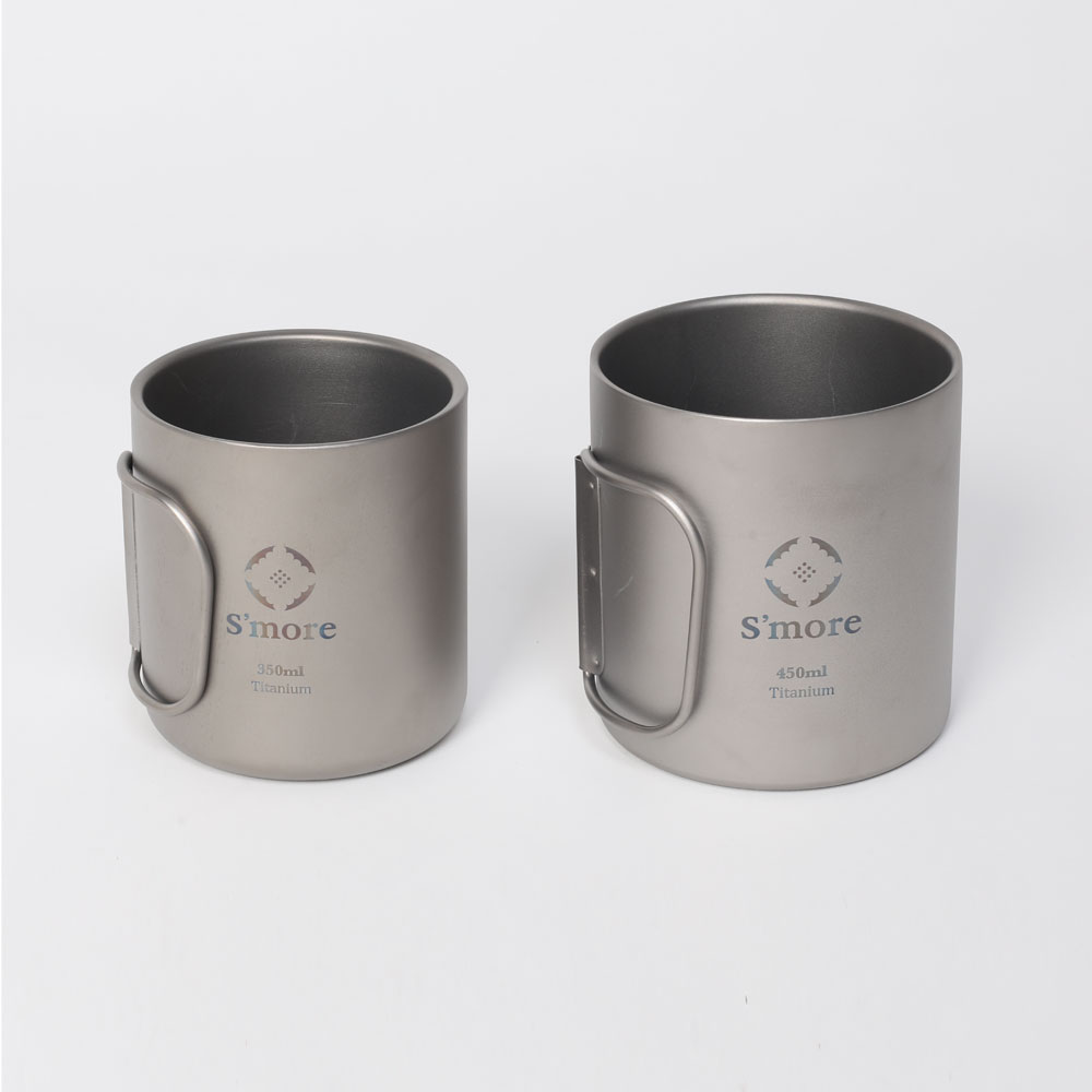 スモア Titanium Double Mug 350